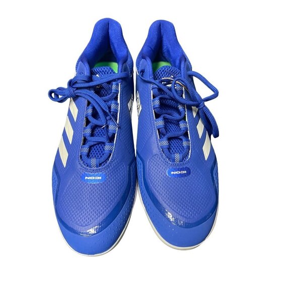 NEW! Adidas Ion 7 Baseball Cleats Royal Blue White Lightweight Men's Size 13 - Picture 3 of 9